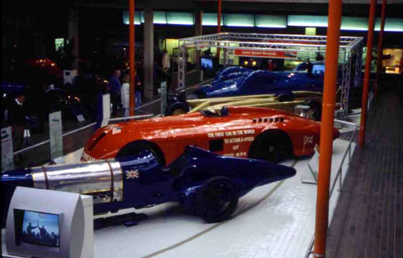 Land-speed record breakers at Beaulieu Motor Museum
