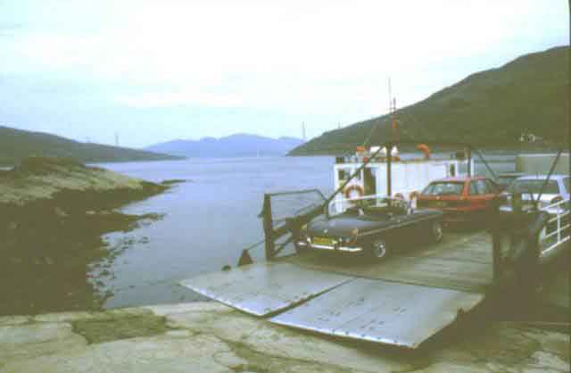 Little ferry at Kylerhea
Isle of Skye